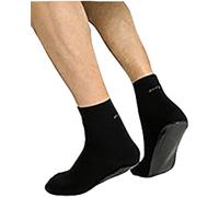 Suprima Anti-Rutsch-Socken Mit Gummierter Sohle Bordeaux Größe 35/38 Paar 1 (4820)