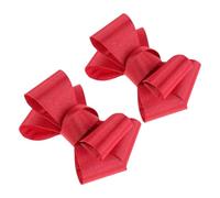 Supvox 1 Paar Schleifen-Schuhclips: Damen-Fersenclips mit Schleifenverschluss für Party-Schuhaccessoires - DIY-Schuhaccessoires, 7,7 x 5,2 x 2,1 cm