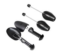 Supvox 10 Paar Verstellbare Schwarze Schuhspanner aus Kunststoff Leichter Schuhexpander und Schuhhalter zur Schuhverbreiterung und Verformungsschutz für Stiefel und Schuhe