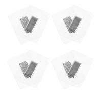 Supvox 10 Stück Magnetische Druckknöpfe 20X10mm aus Stabilem Material Unsichtbarer Magnetverschluss für Kleidung Taschen und Handtaschen