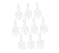 Supvox 10 Stück Zubehör für Strickmaschinen Fadenspannungsregler Abnehmbarer Garnspanner aus Metall Kompatibel mit Addi King Express Präzise Spannvorrichtung für Effizientes Stricken