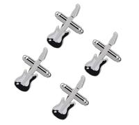 Supvox 2 Paar Kreative Manschettenknöpfe aus Legierung Dekorative Herren Hemdverschlüsse Modisch für Festival Geburtstag Karneval