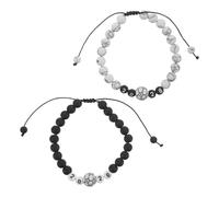 Supvox 2 Stück armband fussball Fußball schmuck freundschaftsarmbänder football bracelet gifts for men