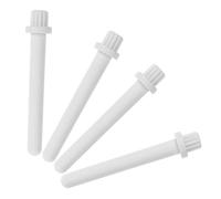 Supvox 4 Stück Nähmaschinen Garnrollenhalter aus Robustem Kunststoff Universeller Fadenhalter für Haushaltsnähmaschinen Weißer Garnständer für Nähzubehör und Stickgarn