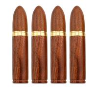 Supvox 4 Stück Nähnadeln Holzbox Tragbares Nähzubehör Kleines Nähkästchen zur Sicheren Aufbewahrung Leicht und Kompakt für Reisen und Zuhause