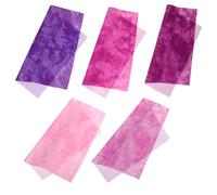 Supvox 5 Stück Baumwollstoff Quadrate 20x20cm Bunte Selbstgemacht Patchwork Stoffbögen für Nähen Quilten Handarbeit Patchworkstoff für Heimdekoration Kissen Taschen