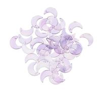 Supvox 50stücke Edelsteinanhänger Halbmondanhänger Charms Anhänger Diy-schmuckzubehör für Halskette Armband Accessoires