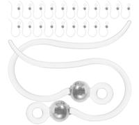 Supvox 50stücke Ohrringhaken Für Diy Schmuckherstellung Zubehör Ohrringe Haken Ohne Grate Glatte Oberfläche Leicht Und Kompakt