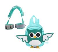 Supvox Anti Verlust Rucksack Kinder Leine Nylon Sicherheitsgurt Mit Armband 1,5m Mintgrün Eule Für Vorschule Reisen Spaziergänge