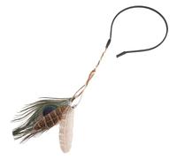 SUPVOX Böhmisches Federquasten Haarband Damen Kopfschmuck Flexibel Feder Stirnband Boho Festival Karneval Accessoire