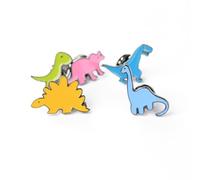 Supvox Legierungsbroschen Modische und Elegante Reversnadeln Schmuck Anstecker Zufälliger Stil 5 Stück mit Dinosaurier Motiv für Kindergeburtstage und Shower Events