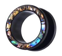 Supvox Ohrdehner aus Acryl 8mm Paar Schlichte und Leichte Ohrtunnel Sichere Modische Ohrringe für Frauen und Männer als Geschenk und Dekoration