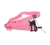 SUPVOX Reflektierender Race Belt Laufgürtel Verstellbar Leicht Atmungsaktiv für und Nachtlauf Band Komfortabel Ergonomisch Sportlicher Startnummernband Gürtel Rosa