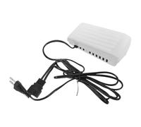 Supvox Universelles Nähmaschinen Fußpedal aus Metall mit Rutschfestem Fußanlasser und Netzkabel Ersatzpedal für Haushalts Nähmaschinen Einfache Installation Eu Stecker 220v