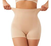 SURE YOU LIKE Bauchweg Unterhose Damen Figurenformend Miederpants Miederhose Shapewear Hohe Taille Butt Lifter Body Shaper,Beige 1 pcs,XL/XXL=EU(40-42)