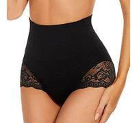 SURE YOU LIKE Shapewear Damen Miederhose Bauchweg Figurformender Body Shaper Shapewear Miederslip Unterwäsche für Damen,Schwarz, Tag S = EU(36-38)
