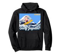 Surf Japan! Surfen Sumo Wrestler Pullover Hoodie