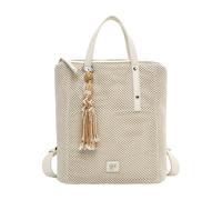 Rucksack SURI FREY "Rucksack SFY Gitty", Damen, Gr. B/H/T: 30cm x 34cm x 11cm, beige (beige 400), Polyester, Rucksäcke Rucksack (71380154-0) beige 400
