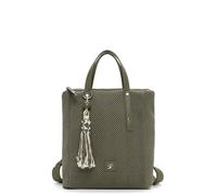 Rucksack SURI FREY "Rucksack SFY Gitty", Damen, Gr. B/H/T: 30cm x 34cm x 11cm, grün (khaki 910), Polyester, Rucksäcke Rucksack (86995866-0) khaki 910