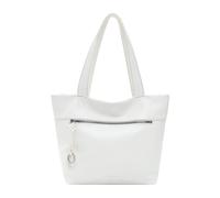 Suri Frey Shopper-Tasche SFY Debby 44 x 32 x 14 cm PVC Weiß Damen