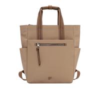 Rucksack SURI FREY "Rucksack SFY Destiney", Damen, Gr. B/H/T: 35cm x 34cm x 14cm, grau (taupe 900), Polyurethane, Rucksäcke Rucksack (78562641-0) taupe 900