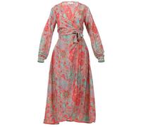 Wickelkleid SURI FREY "Wickelkleid SFY Freyday", Damen, Gr. M, EURO, rosa (rose 650), Obermaterial: 70% Polyester PES. 30% Seide silk., feminin, tailliert, V-Ausschnitt, Kleider (65380418-M) rose 650