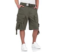 Surplus Division Herren Cargo Shorts, oliv, XL