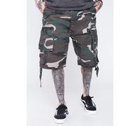 Surplus - Division Woodland - Shorts - Tarnfarben - S - 100% Baumwolle Tarnfarben S