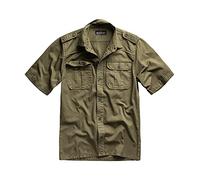 Surplus Raw Vintage M65 Basic Hemd Kurzarm, Oliv, XL
