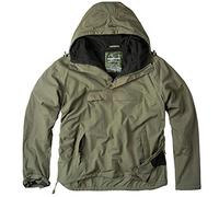 Surplus Raw Vintgae Herren Windbreaker Outdoor Jacke, Oliv, XXL