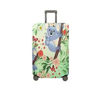 Surwin Koala Muster Reise Kofferschutzhülle Reisetasche Kofferbezug Elastisch Kofferhülle Gepäck Cover Waschbare Reisekoffer Hülle Schutz Bezug Schutzhülle (Muster E,L (26-28 Zoll))