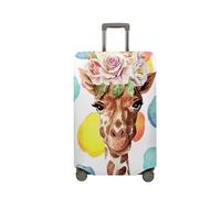 Surwin Reise Kofferschutzhülle Reisetasche Kofferbezug 3D Gemalte Muster Elastisch Kofferhülle Gepäck Cover Waschbare Reisekoffer Hülle Schutz Bezug Schutzhülle (Muster 3,L (26-28 Zoll))