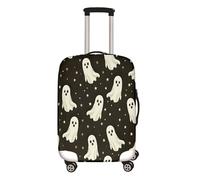 Surwin Reise Kofferschutzhülle Reisetasche Kofferbezug Elastisch Kofferhülle Gepäck Cover Halloween-Muster Waschbare Reisekoffer Hülle Schutz Bezug Schutzhülle (Muster 7,L (26-28 Zoll))