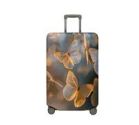 Surwin Schmetterlingsdruck Reise Kofferschutzhülle Reisetasche Kofferbezug Elastisch Kofferhülle Gepäck Cover Waschbare Reisekoffer Hülle Schutz Bezug Schutzhülle (Schmetterling 6,L (26-28 Zoll))