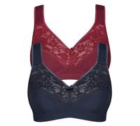 Entlastungs-BH SUSA Gr. 90, Cup E, bunt (marine, bordeaux) Damen BHs Entlastungs-BHs (68754565-90)