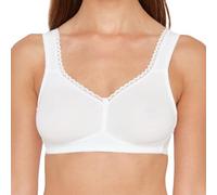 SUSA Baumwoll BH Damen ohne Bügel Organic Cotton, Damen-BHS mit vorgeformten Cups, Optimaler Halt, Gepolsterte Träger