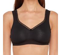 SUSA Baumwoll BH Damen ohne Bügel Organic Cotton, Damen-BHs mit vorgeformten Cups, Optimaler Halt, Gepolsterte Träger