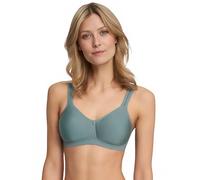 Susa Spacer BH Damen ohne Bügel Catania I Damen-BHS aus atmungsaktivem Spacer Material I Angenehmes Hautgefühl I Cups ohne Naht vorgeformt I Aqua Green I 95D