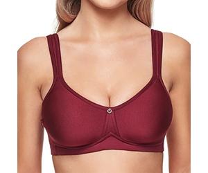 SUSA BH Damen ohne Bügel - Catania 7870 - 75A ivory - Spacer-BH mit Unterbrustband - Gemoldete Cups mit Stützblenden & verstellbaren Träger - Seamless - Bequemer T Shirt BH