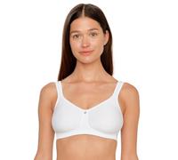 Susa BH Damen ohne Bügel - Catania 7870-85A weiß - Spacer-BH mit Unterbrustband - Gemoldete Cups mit Stützblenden & verstellbaren Träger - Seamless - Bequemer T Shirt BH