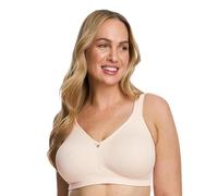 SUSA BH Damen ohne Bügel - Capri 8107 - Größen B-G - BH mit Soft-Touch-Unterbrustband - Gemoldete Cups mit Stützblenden & verstellbaren Träger - Glattes, leichtes Material - Bequemer T Shirt BH