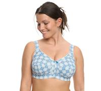 Susa BH Damen ohne Bügel Print I Damen-BHS mit 3-teilig genähten Cups I Bequemer Komforträger und Rückenverschluss I Optimale Passform, Bester Komfort