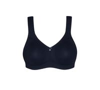 SUSA BH ohne Bügel Capri 8107 – gemoldete Cups, Soft-Touch-Unterbrustband – Damen Blau 85D