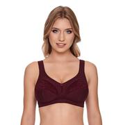 SUSA Entlastungs BH Damen ohne Bügel Topsy Plus I Damen-BHs mit verstellbaren Trägern I Verstärkte Cup Blenden I Entlastung