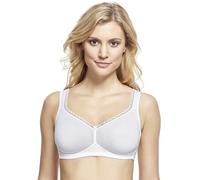 SUSA Baumwoll BH Damen ohne Bügel Organic Cotton, Damen-BHS mit vorgeformten Cups, Optimaler Halt, Gepolsterte Träger