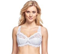 Susa Damen Ohne Aus Elastischer Spitze Latina Bügelloser BH, Weiß (Weiß 003), 90C EU
