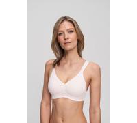 Susa BH Damen ohne Bügel Topsy I Damen-BHS mit vorgeformten Cups I Hoher, optimaler Halt I Aus strapazierfähigem Material I soft peach I 90B