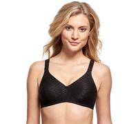 SUSA Damen Standard BH, Blickdicht, Schwarz, F100