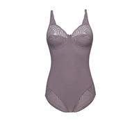 Susa Body ohne Bügel Nizza I Body Shapewear Damen I Frauen Mieder I Softer Bodysuit mit Shaping Effekt I Formt deutlich Taille, Bauch und Po I frosty Lavender I 85E