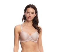 SUSA Damen BH mit Bügel I Porto 8232 I Größen B-F I Spacer-BH mit gemoldeten Cups, Jacquard-Spacer & elastischer Spitze I Verstellbare Träger & Rückenverschluss I Komfort-BH mit femininen Details